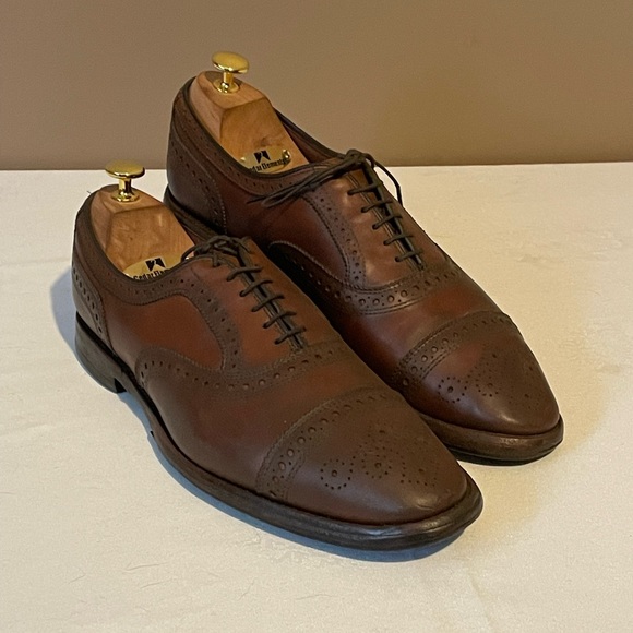 Allen Edmonds Other - Allen Edmonds Strand Full Brogue Oxford shoe size 10.5D *see description*